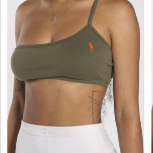Polo Ralph Lauren Crop Top Vintage Rework